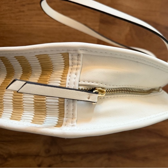 Nine West Full Moon Beige and White Striped Women's Bag - Picture 5 of 8